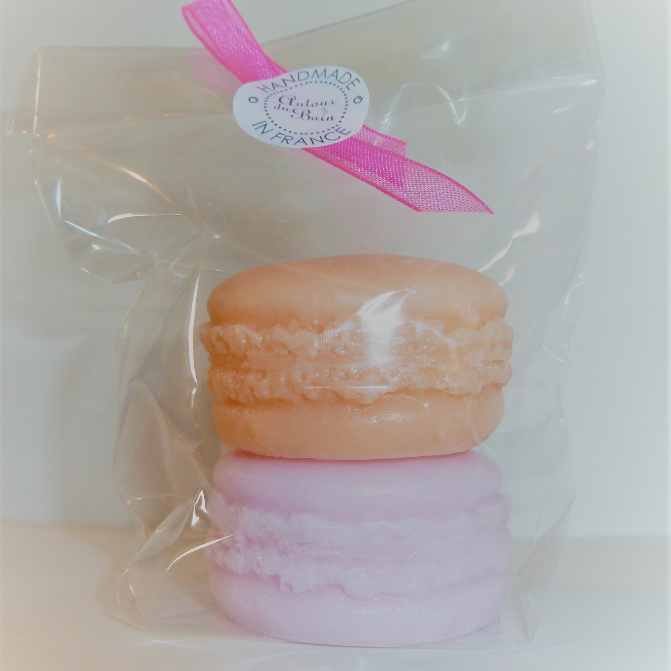 Sachet de 2 Savons Macarons Assortis