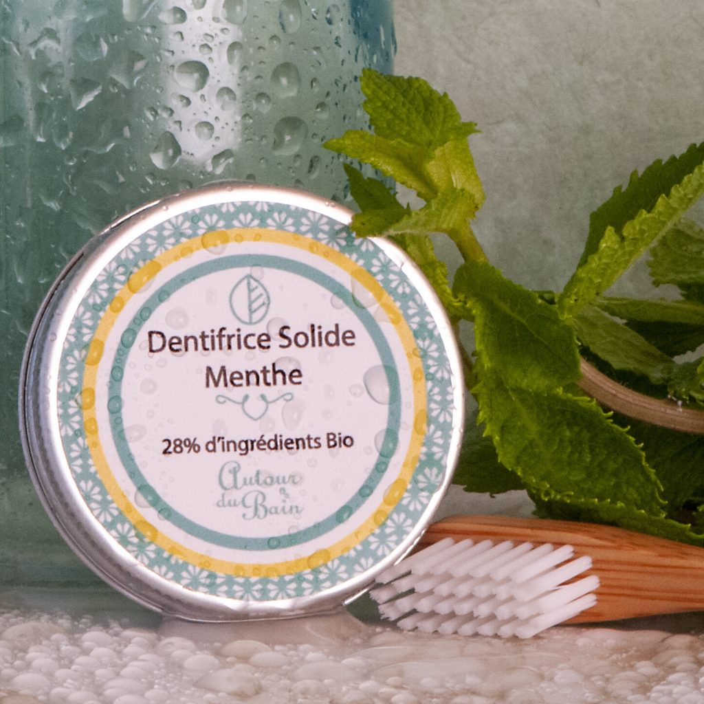 Dentifrice Solide Aux Deux Menthes