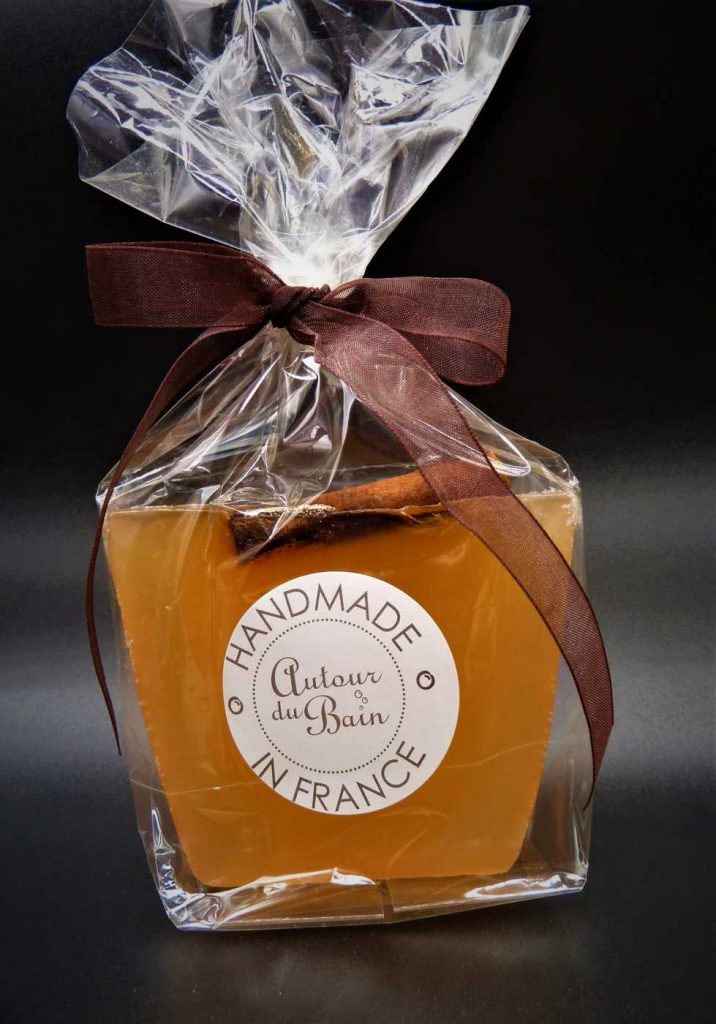 Tranche Savon Orange Cannelle 120 gr